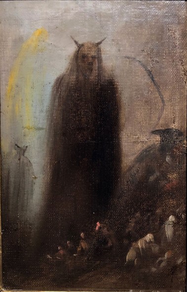 Goya's painting, Visión Fantasmal